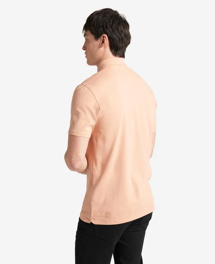 Kenneth Cole Polos and TShirts Men The Performance Polo Coral Kenneth Cole Polos and TShirts Men The Performance Polo Coral