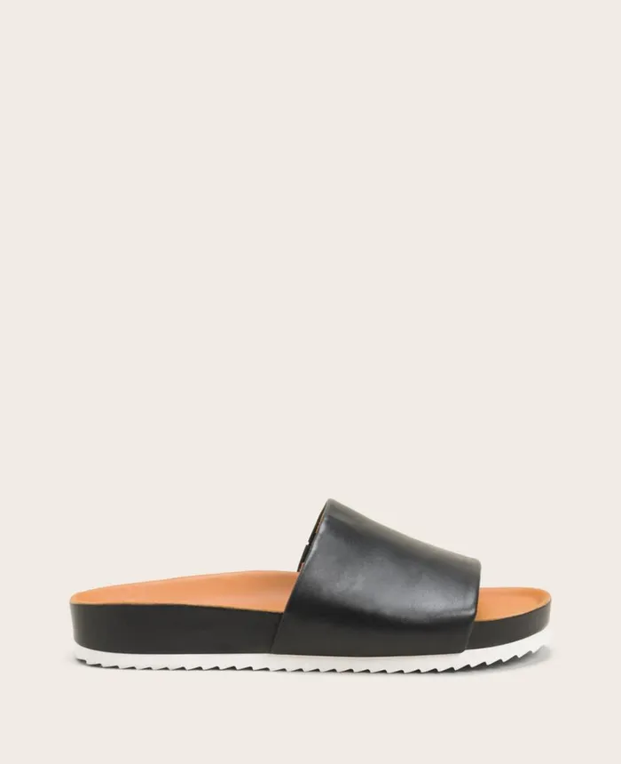 Kenneth Cole Sandals Men GENTLE SOULS Montauk One Band Sandal Black