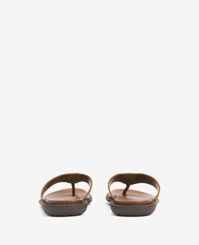 Kenneth Cole Sandals Men Sand Leather Thong Sandal Tobacco Kenneth Cole Sandals Men Sand Leather Thong Sandal Tobacco