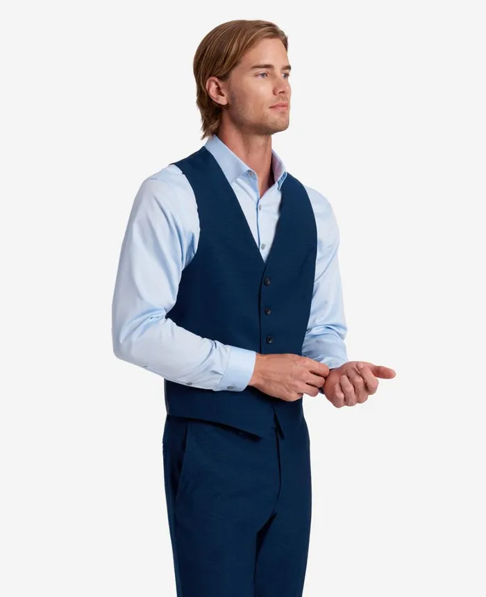 Kenneth Cole Suits and Suit Separates Men Ready Flex SlimFit Suit Separate Vest Bright Blue Kenneth Cole Suits and Suit Separates Men Ready Flex SlimFit Suit Separate Vest Bright Blue