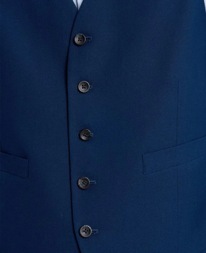 Kenneth Cole Suits and Suit Separates Men Ready Flex SlimFit Suit Separate Vest Bright Blue Kenneth Cole Suits and Suit Separates Men Ready Flex SlimFit Suit Separate Vest Bright Blue