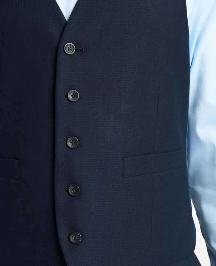 Kenneth Cole Suits and Suit Separates Men Ready Flex SlimFit Suit Separate Vest Navy Kenneth Cole Suits and Suit Separates Men Ready Flex SlimFit Suit Separate Vest Navy