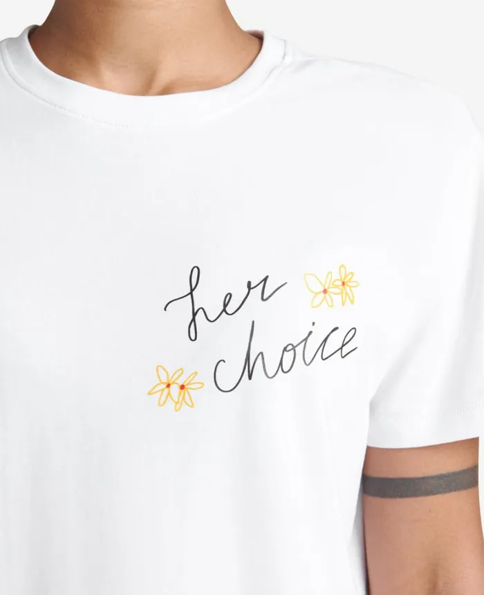 Kenneth Cole TShirts MenWomen Site Exclusive Her Choice TShirt White Kenneth Cole TShirts MenWomen Site Exclusive Her Choice TShirt White
