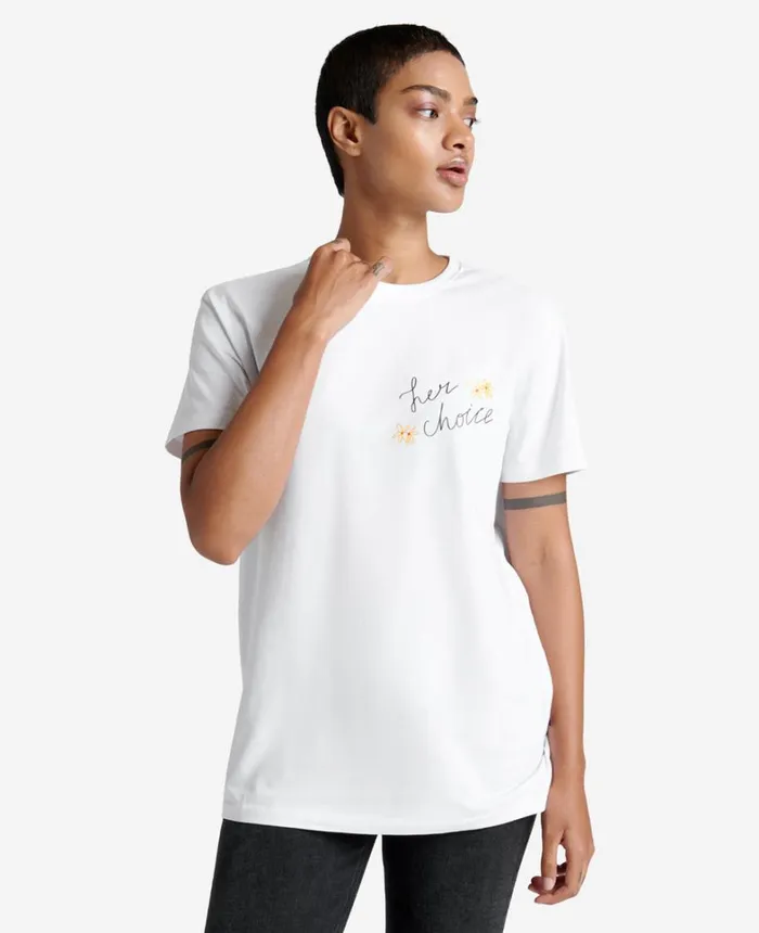 Kenneth Cole TShirts MenWomen Site Exclusive Her Choice TShirt White Kenneth Cole TShirts MenWomen Site Exclusive Her Choice TShirt White