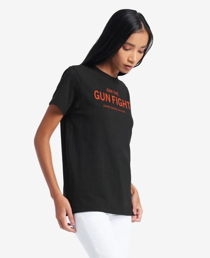 Kenneth Cole TShirts MenWomen Site Exclusive Join The Gun Fight TShirt Black Kenneth Cole TShirts MenWomen Site Exclusive Join The Gun Fight TShirt Black