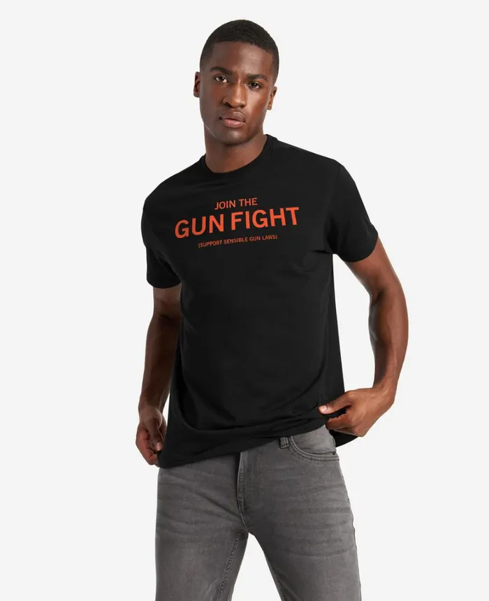 Kenneth Cole TShirts MenWomen Site Exclusive Join The Gun Fight TShirt Black Kenneth Cole TShirts MenWomen Site Exclusive Join The Gun Fight TShirt Black