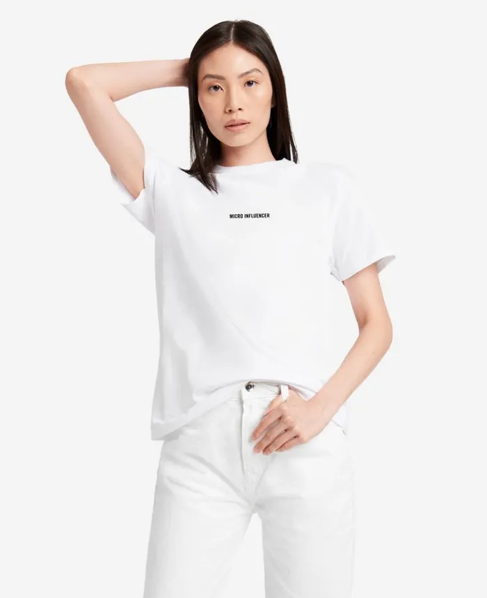 Kenneth Cole TShirts MenWomen Site Exclusive Micro Influencer TShirt White Kenneth Cole TShirts MenWomen Site Exclusive Micro Influencer TShirt White