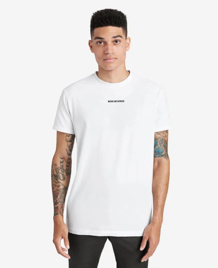 Kenneth Cole TShirts MenWomen Site Exclusive Micro Influencer TShirt White Kenneth Cole TShirts MenWomen Site Exclusive Micro Influencer TShirt White