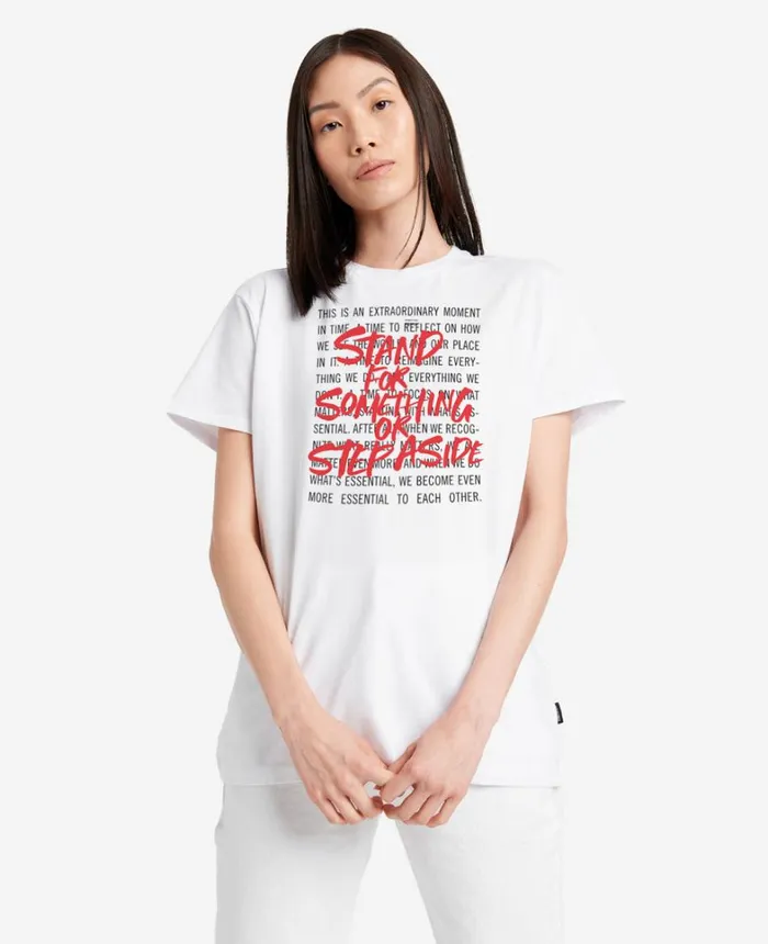 Kenneth Cole TShirts MenWomen Site Exclusive Stand For Something Tshirt White Kenneth Cole TShirts MenWomen Site Exclusive Stand For Something Tshirt White