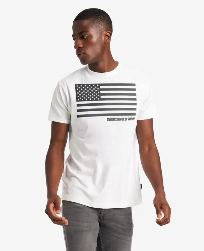 Kenneth Cole TShirts MenWomen Site Exclusive Stand Up Show Up Or Shut Up TShirt White Kenneth Cole TShirts MenWomen Site Exclusive Stand Up Show Up Or Shut Up TShirt White