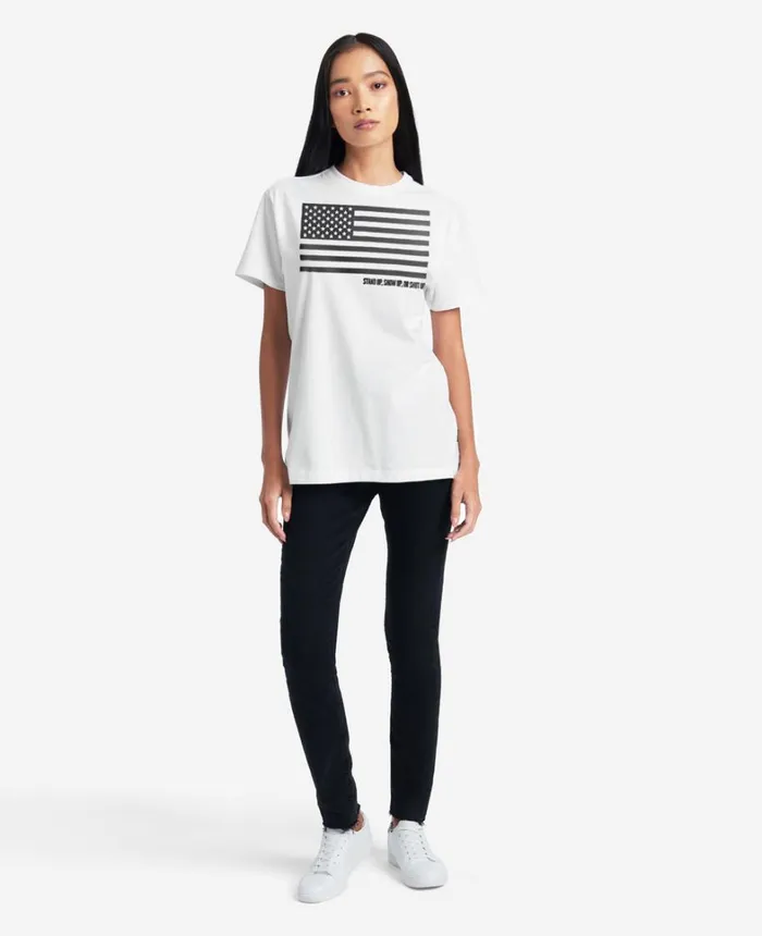Kenneth Cole TShirts MenWomen Site Exclusive Stand Up Show Up Or Shut Up TShirt White Kenneth Cole TShirts MenWomen Site Exclusive Stand Up Show Up Or Shut Up TShirt White