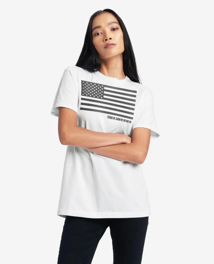 Kenneth Cole TShirts MenWomen Site Exclusive Stand Up Show Up Or Shut Up TShirt White Kenneth Cole TShirts MenWomen Site Exclusive Stand Up Show Up Or Shut Up TShirt White