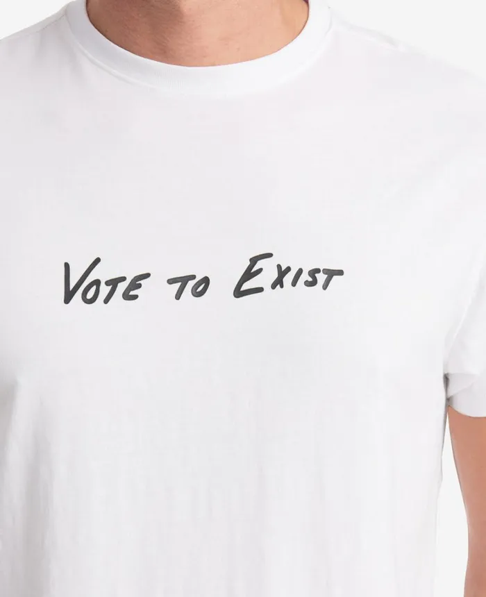 Kenneth Cole TShirts MenWomen Site Exclusive Vote To Exist TShirt White