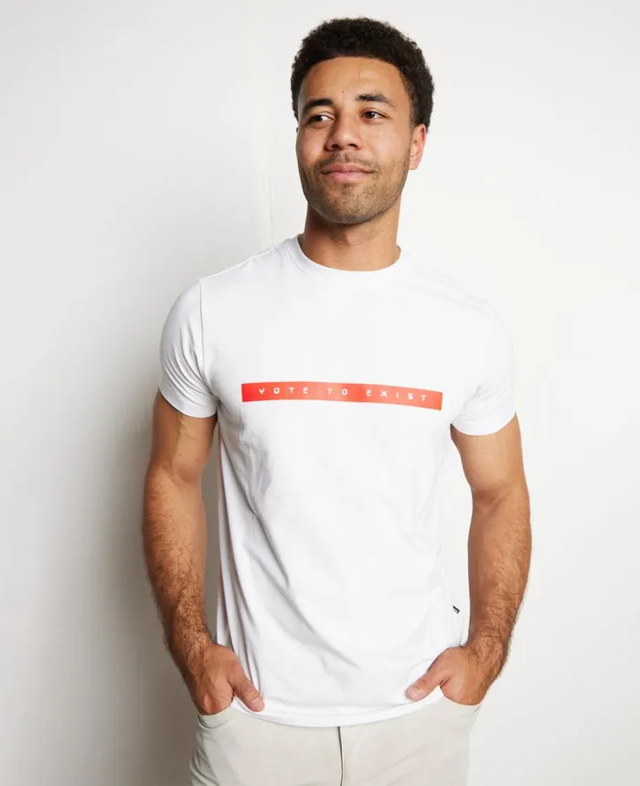 Kenneth Cole TShirts MenWomen Site Exclusive Vote To Exist TShirt White