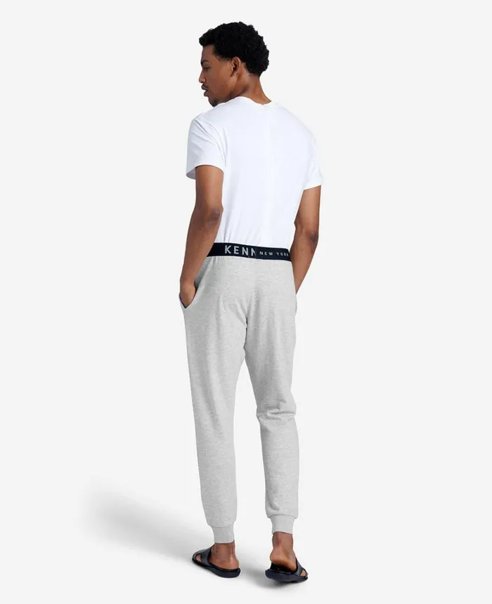 Kenneth Cole Underwear and Loungewear Men Logo French Terry Jogger Hgrey Kenneth Cole Underwear and Loungewear Men Logo French Terry Jogger Hgrey