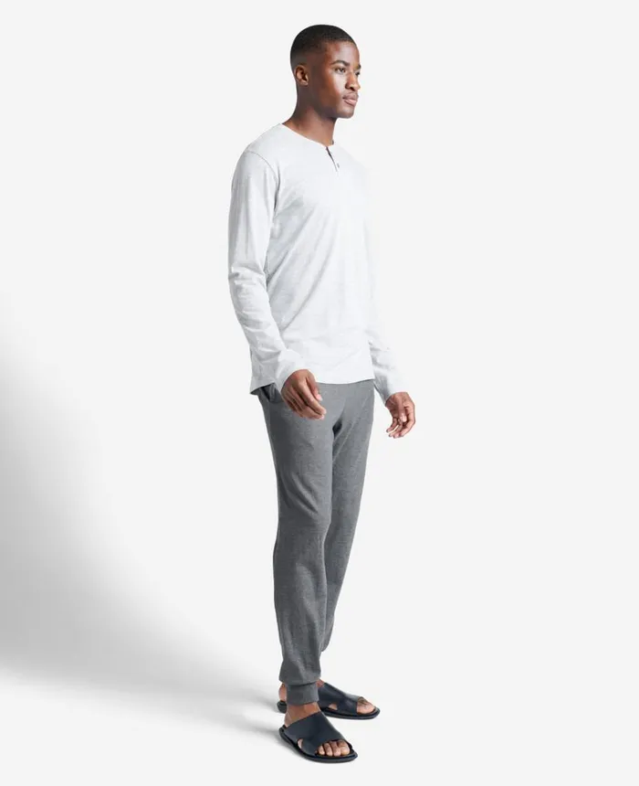 Kenneth Cole Underwear and Loungewear Men Loungewear Set Heather Charcoal Topheather Grey Bottom Kenneth Cole Underwear and Loungewear Men Loungewear Set Heather Charcoal Topheather Grey Bottom