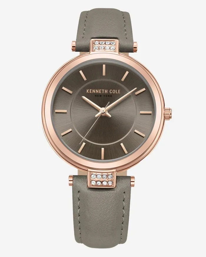 Kenneth Cole Watches Women Modern Classic Strap Watch Grey