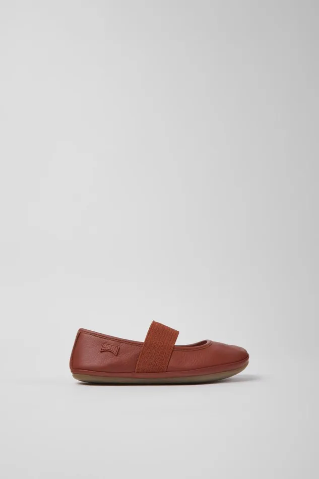 Kids Camper Ballerinas Right Red Leather Ballerinas For Kids Kids Camper Ballerinas Right Red Leather Ballerinas For Kids