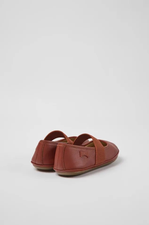 Kids Camper Ballerinas Right Red Leather Ballerinas For Kids Kids Camper Ballerinas Right Red Leather Ballerinas For Kids