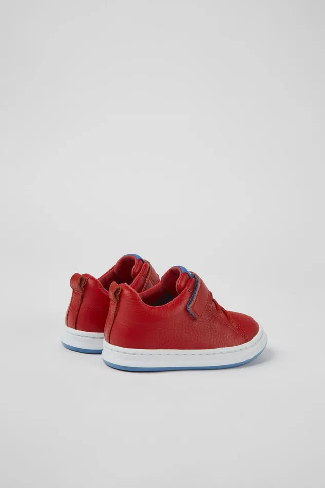Kids Camper Sneakers Runner Red Leather Sneakers For Kids Kids Camper Sneakers Runner Red Leather Sneakers For Kids