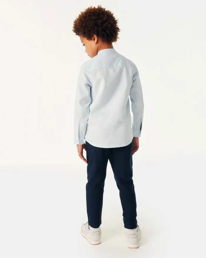 Kids CATURIX 8211 Pintuck Twill Trousers Navy Ted Baker Older Boys Kids CATURIX 8211 Pintuck Twill Trousers Navy Ted Baker Older Boys