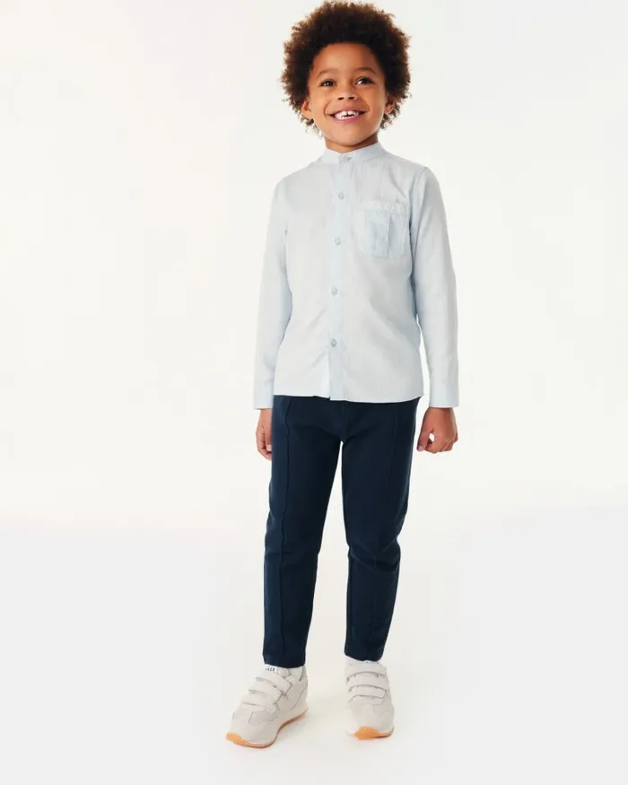 Kids CATURIX 8211 Pintuck Twill Trousers Navy Ted Baker Older Boys Kids CATURIX 8211 Pintuck Twill Trousers Navy Ted Baker Older Boys