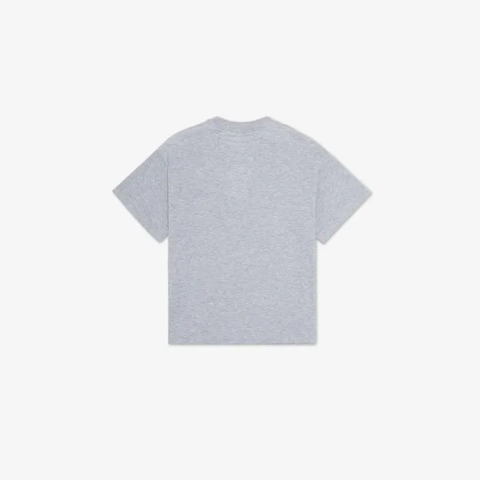 Kids Grey Jersey Junior TShirt With Neon Print Grey Fendi Ready To Wear