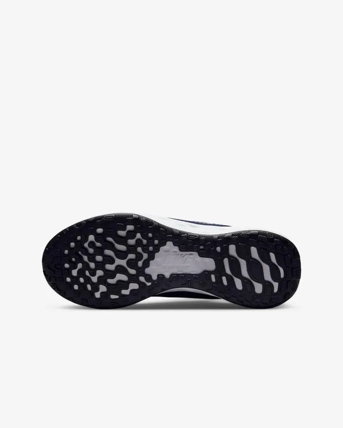 Kids Nike Revolution 6 Midnight NavyFlat PewterWhite Nike Running