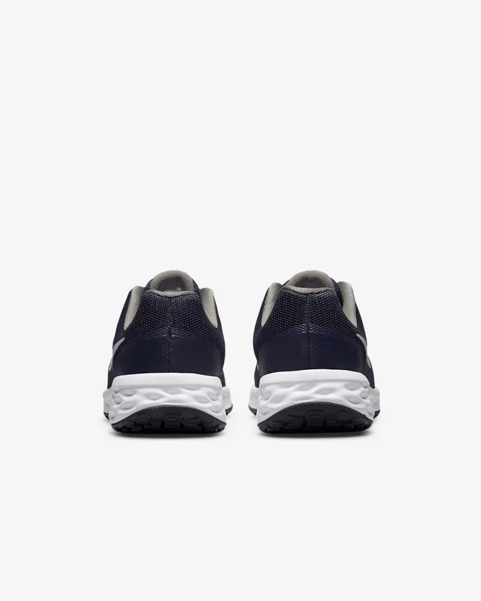 Kids Nike Revolution 6 Midnight NavyFlat PewterWhite Nike Running