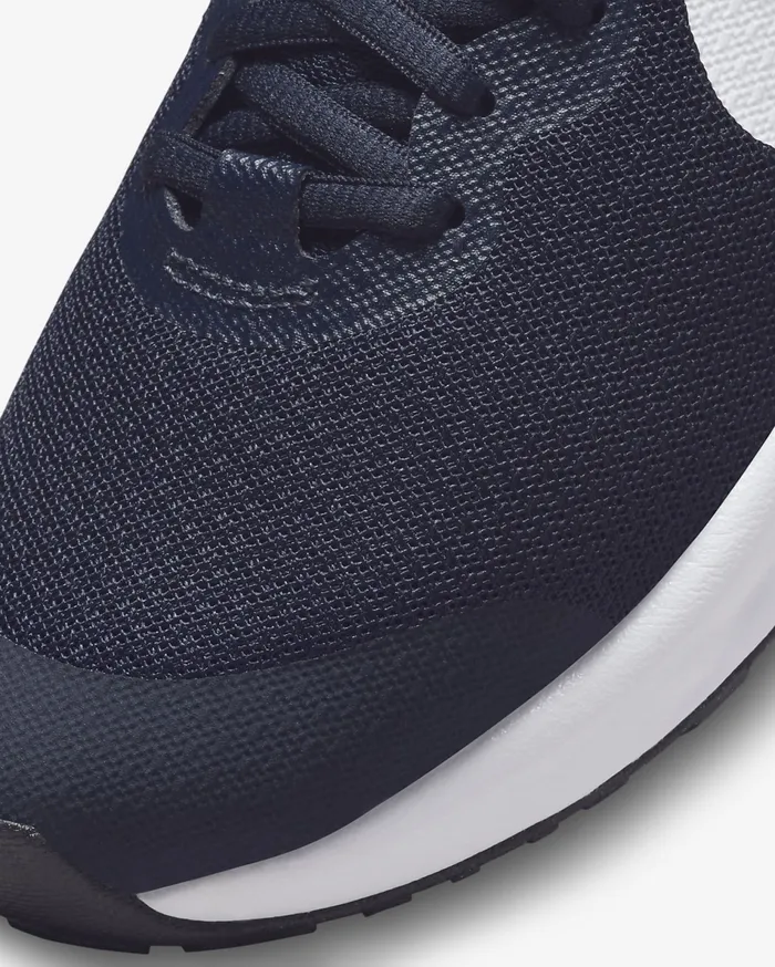 Kids Nike Revolution 6 Midnight NavyFlat PewterWhite Nike Running