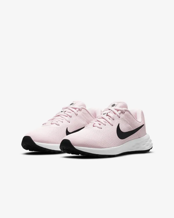 Kids Nike Revolution 6 Pink FoamBlack Nike Running