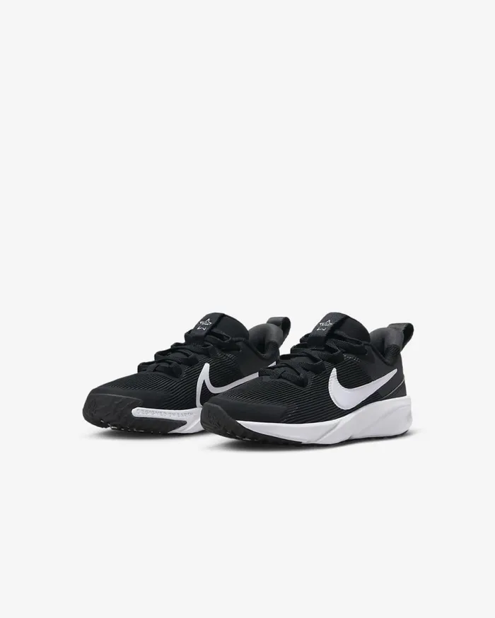 Kids Nike Star Runner 4 BlackAnthraciteWhite Nike Running