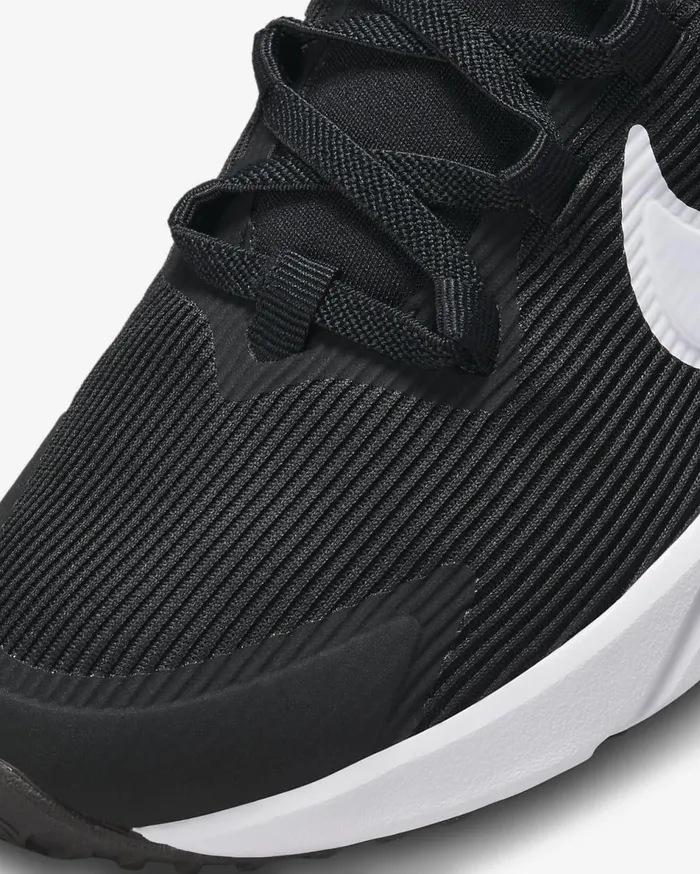 Kids Nike Star Runner 4 BlackAnthraciteWhite Nike Running