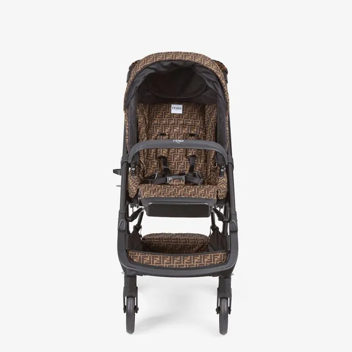 Kids Stroller In Ff Fabric Fendi Strollers and Accessories