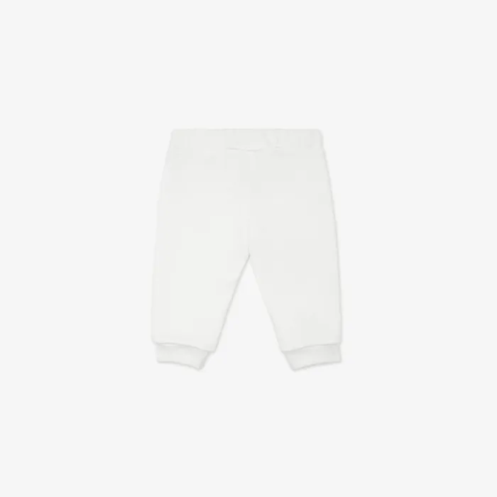 Kids White Jersey Fendi Roma Trousers White Fendi Baby Girl