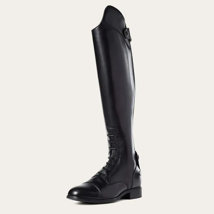 Kinsley Field Tall Riding Boot Black Women Ariat English Riding Boots