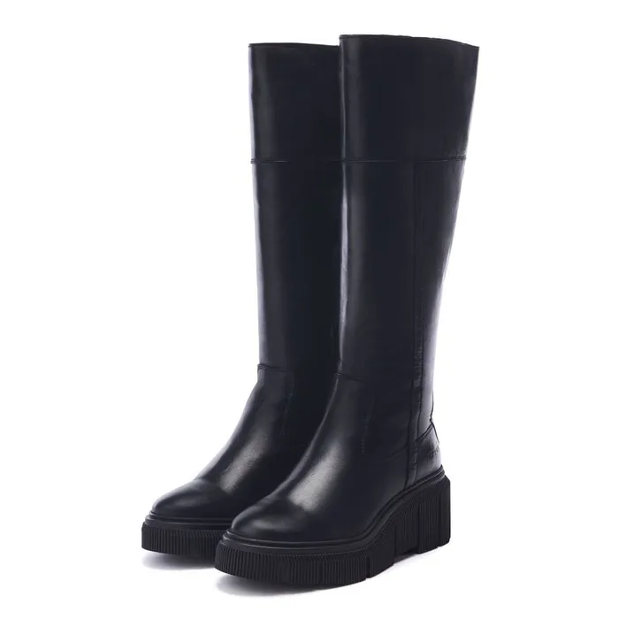 Knee High Boots Women Moda In Pelle Shoon Sh Rivers Black Leather Knee High Boots Women Moda In Pelle Shoon Sh Rivers Black Leather