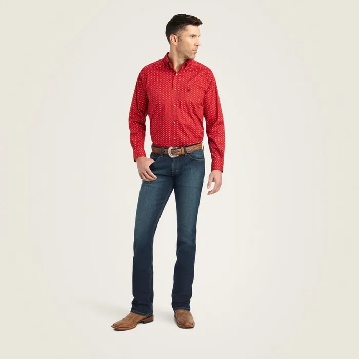 Korbin Stretch Classic Fit Shirt Samba Men Ariat Button Down Shirts Korbin Stretch Classic Fit Shirt Samba Men Ariat Button Down Shirts