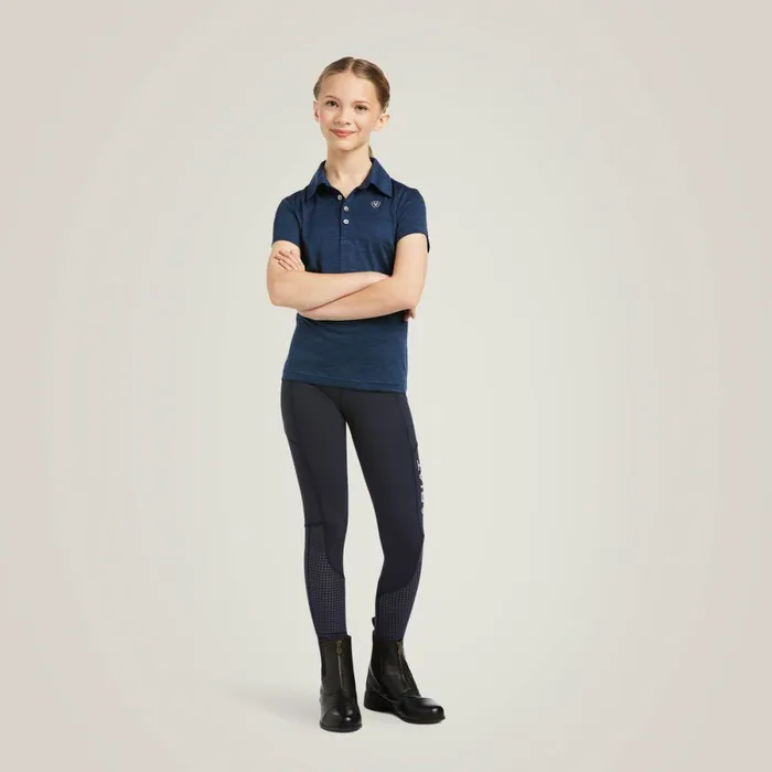 Laguna Polo Navy Kids Ariat English Riding Clothing Laguna Polo Navy Kids Ariat English Riding Clothing