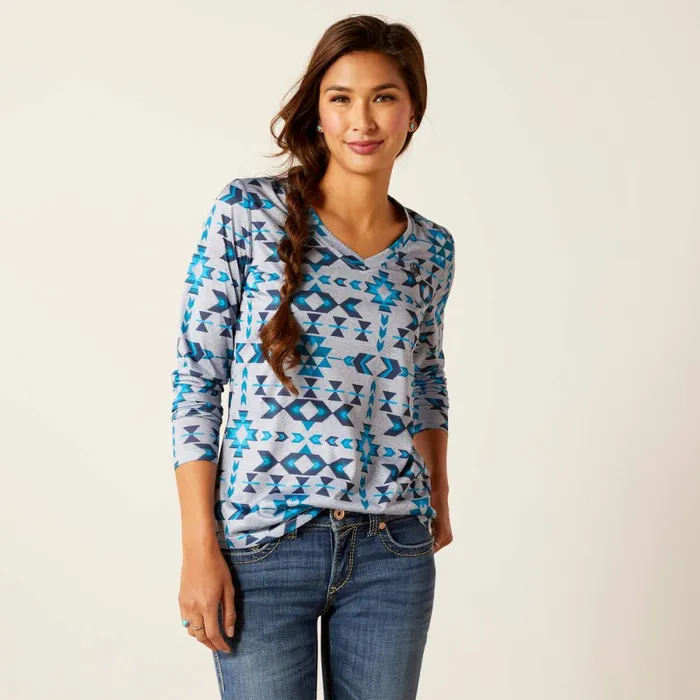 Laguna Top Riverton Print Women Ariat TShirts and Tops
