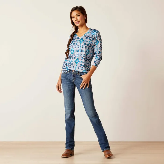 Laguna Top Riverton Print Women Ariat TShirts and Tops