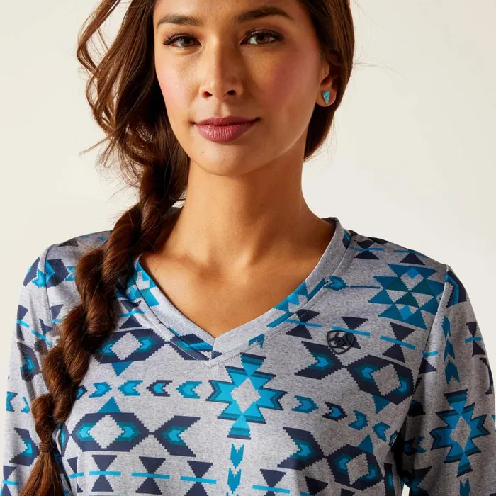 Laguna Top Riverton Print Women Ariat TShirts and Tops