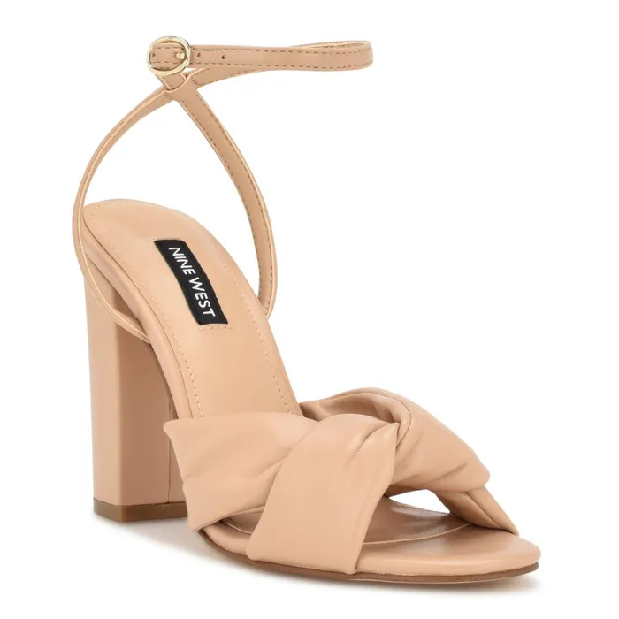 Larisa Heeled Sandals Warm Blush Women Nine West Dress Larisa Heeled Sandals Warm Blush Women Nine West Dress