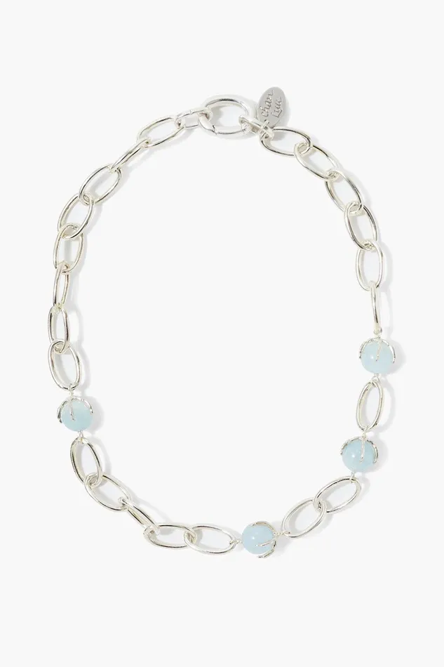 Lark Chain Necklace Aquamarine Women Chan Luu Necklaces