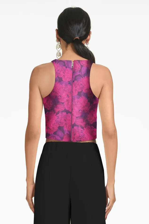 Lexie Top 8211 Magenta Bloom Women Sachin and Babi Matching Sets