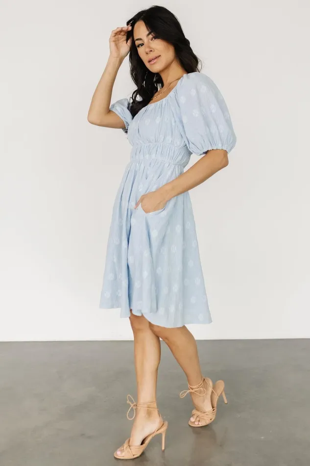 Lexington Short Dress Blue Women Baltic Born Short Dresses Lexington Short Dress Blue Women Baltic Born Short Dresses