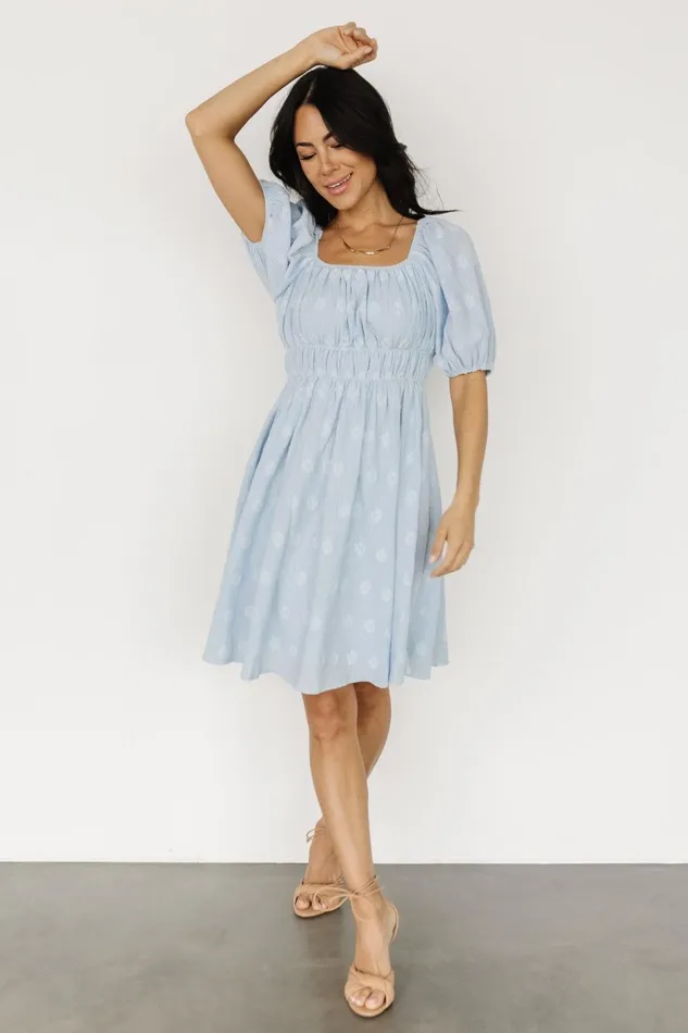 Lexington Short Dress Blue Women Baltic Born Short Dresses Lexington Short Dress Blue Women Baltic Born Short Dresses