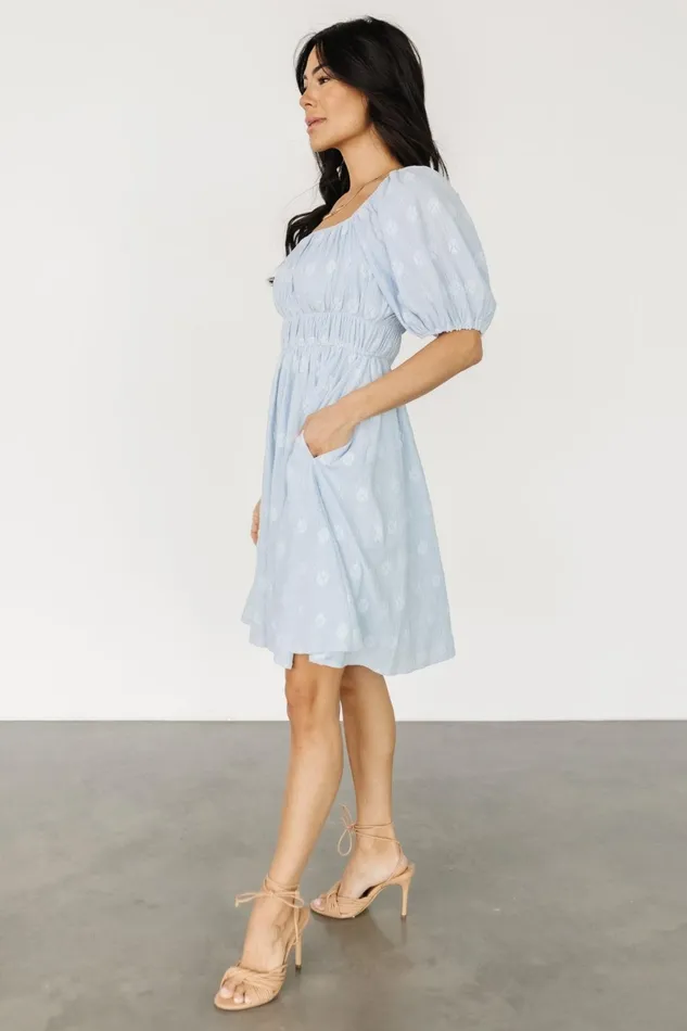 Lexington Short Dress Blue Women Baltic Born Short Dresses Lexington Short Dress Blue Women Baltic Born Short Dresses