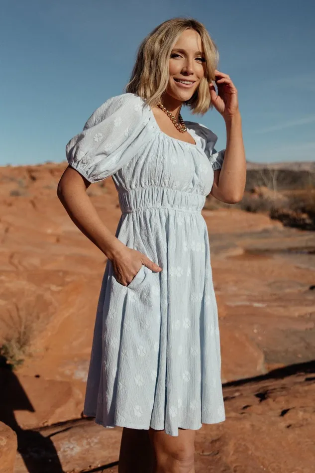 Lexington Short Dress Blue Women Baltic Born Short Dresses Lexington Short Dress Blue Women Baltic Born Short Dresses
