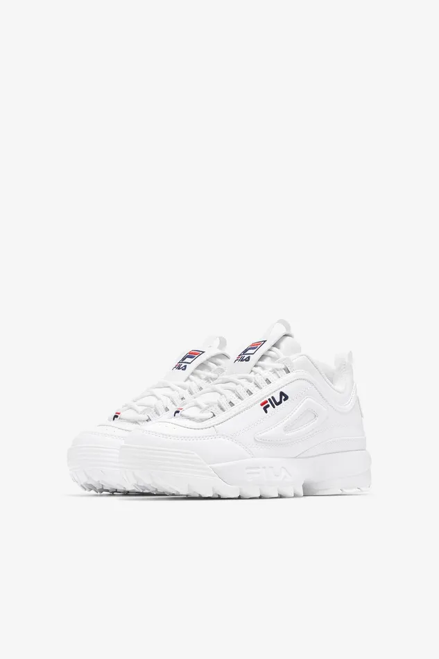 Little Kids 1053 Kids Fila Kids039 Disruptor 2 111 White Peacoat Red